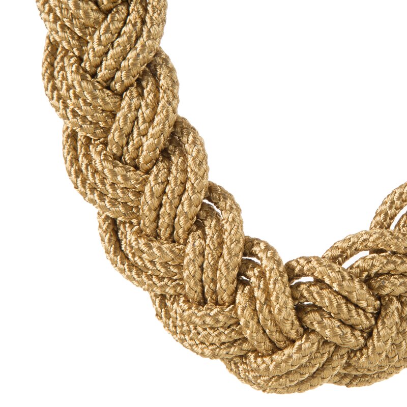 Sznur dekoracyjny Kayla złoty 74 cm – doda blasku zasłonom