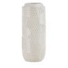 Wazon ceramiczny Romina kremowy 12 x 30 cm – na suszone kwiaty