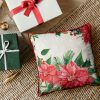 Poszewka świąteczna JINGLE37 różowa 45 x 45 cm – idealna dekoracja