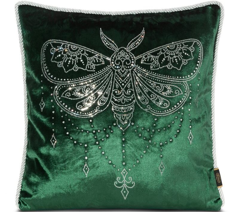 Poszewka velvet Royal 8 ciemnozielona 45 x 45 cm – dodatek do relaksu