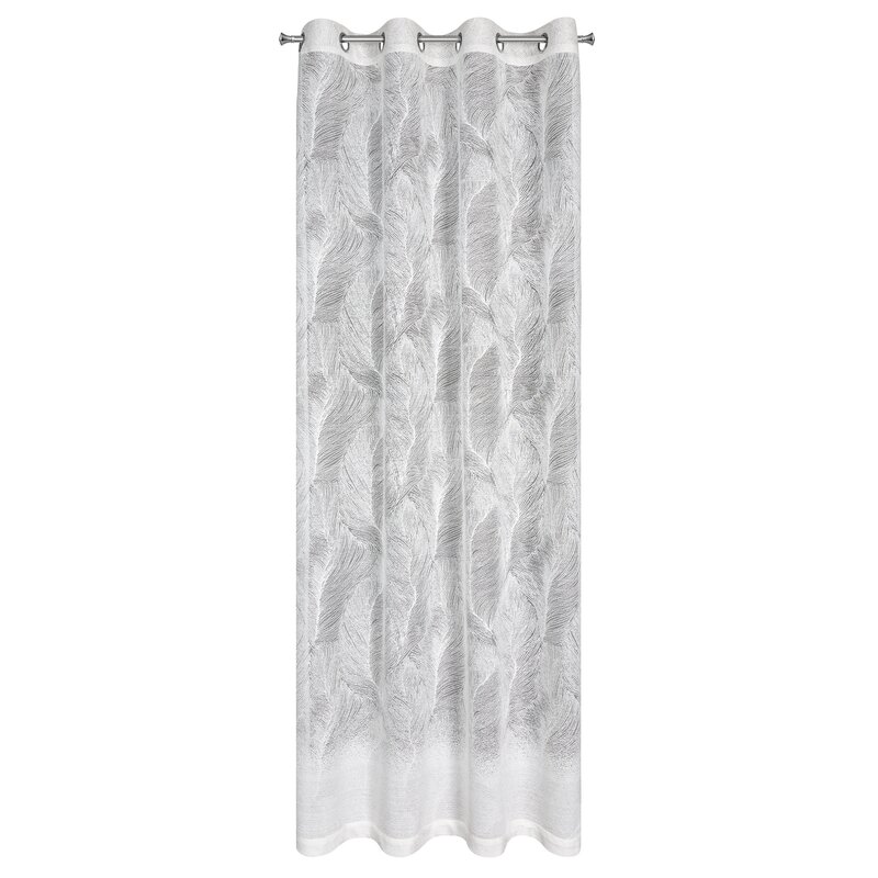 Zasłona gotowa Linnea biała 140 X 250 CM – lekka i elegancka