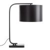 Lampa stołowa LINA czarna 31 x 20 x 56 cm – stworzy nastrój