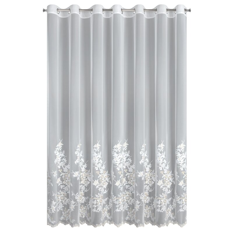 Firana gotowa Alira kremowa 300 x 250 cm – rozprasza światło