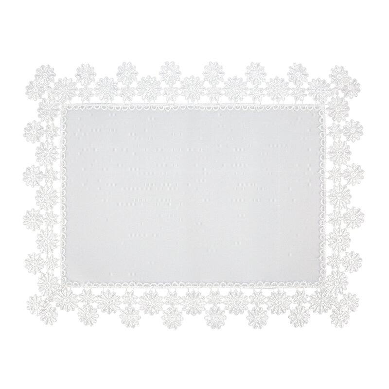 Obrus Laura biały 30 x 40 cm – subtelna dekoracja stołu