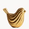 Figurka ceramiczna Vera (02) złota 16 X 9 X 12 CM – idealna do salonu i gabinetu