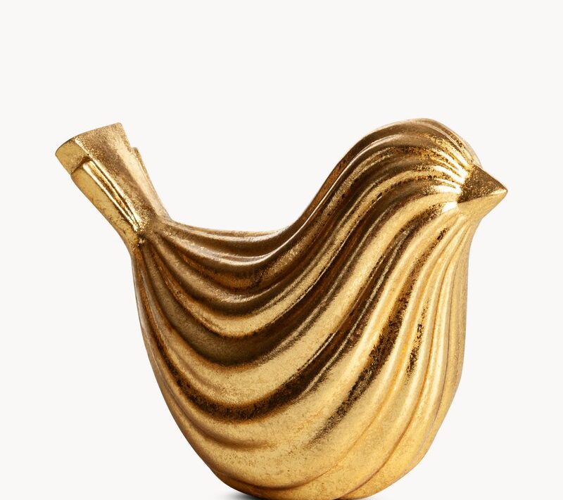 Figurka ceramiczna Vera złota 13 X 8 X 11 CM – zdobi wnętrza