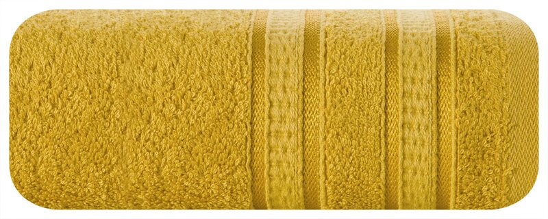 Ręcznik Mila musztardowy 70 x 140 cm – miękki i chłonny