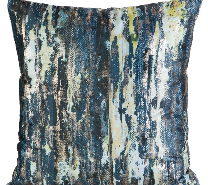 Poszewka Grace granatowa 45 x 45 cm – doda blasku wnętrzu