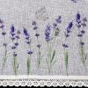 Zazdrostka gotowa Ella biała 150 X 60 cm – z motywem lawendy