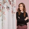 Zasłona gotowa MEG biała 140 X 260 cm – dodaje wnętrzu lekkości