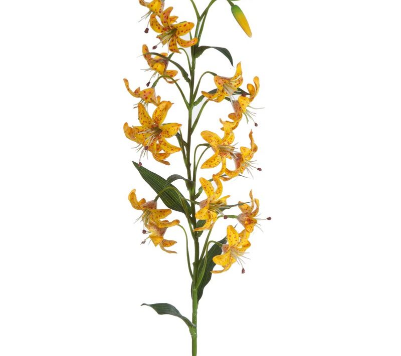 Kwiat Natura żółty 83 cm – rozświetla wnętrze