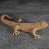 Figurka ceramiczna Eldo złota 25 x 12 x 6 cm – doda blasku wnętrzu