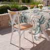 Obrus Garden kremowy 140 x 220 cm – idealny na taras