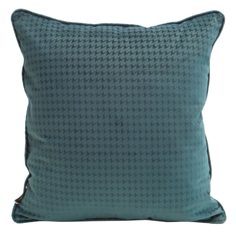 Poszewka welwetowa turkusowa 40 x 40 cm – stylowy akcent
