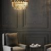 LAMPA EDNA (02) FI 50 X 40 CM ZŁOTY