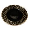 Patera ceramiczna Madlen czarna fi 30 x 2 cm – elegancka ozdoba
