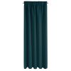 Zasłona gotowa Logan petrol 135 x 270 cm – zaciemnia pomieszczenie
