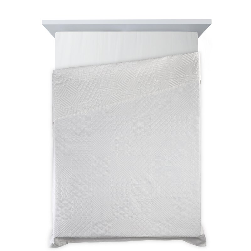 Narzuta D91 BONI 5 biała 170 x 210 cm – ochrona i styl