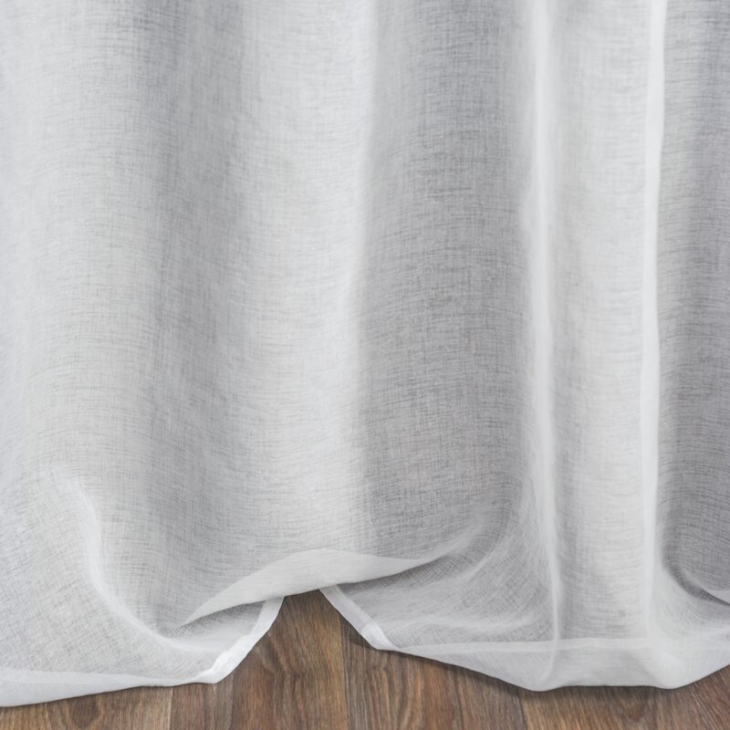 FIRANA GOTOWA GRACE 135 X 250 CM BIAŁY