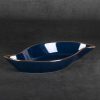 Naczynie dekoracyjne Amora1 granatowe 36 x 19 x 6 cm – idealne na owoce