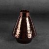 Wazon ceramiczny Erna miedziany fi 17 x 22 cm – na suszone kwiaty