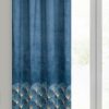Zasłona gotowa Gina granatowa 140 x 250 cm – zaciemnia pomieszczenie