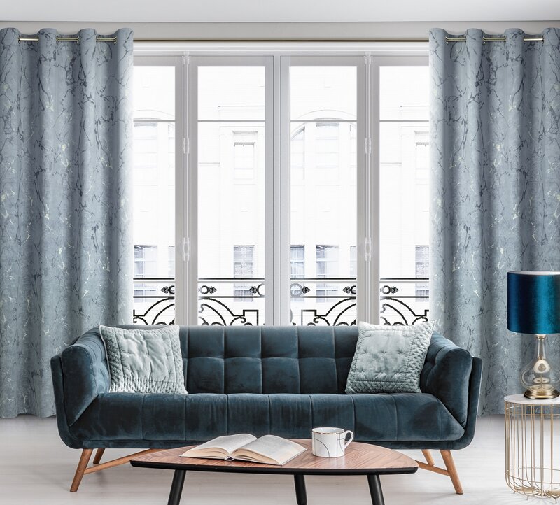 Zasłona gotowa WERA ciemnoszary 140 X 250 CM – przytulny nastrój