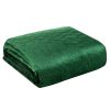 Narzuta Velvet LC/SALVIA7 ciemnozielona 280x260 cm – wprowadza luksus