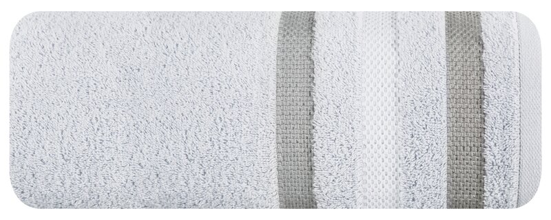 RĘCZNIK GRACJA (02) 50 X 90 CM JASNOSREBRNY