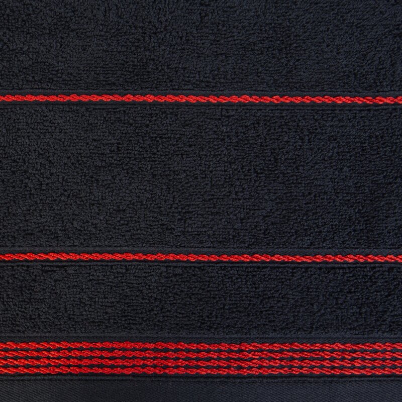 Ręcznik Mira czarny 30 x 50 cm – idealny do rąk