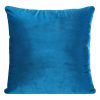 Poszewka velvet granatowa 40 x 40 cm – dodaje przytulności