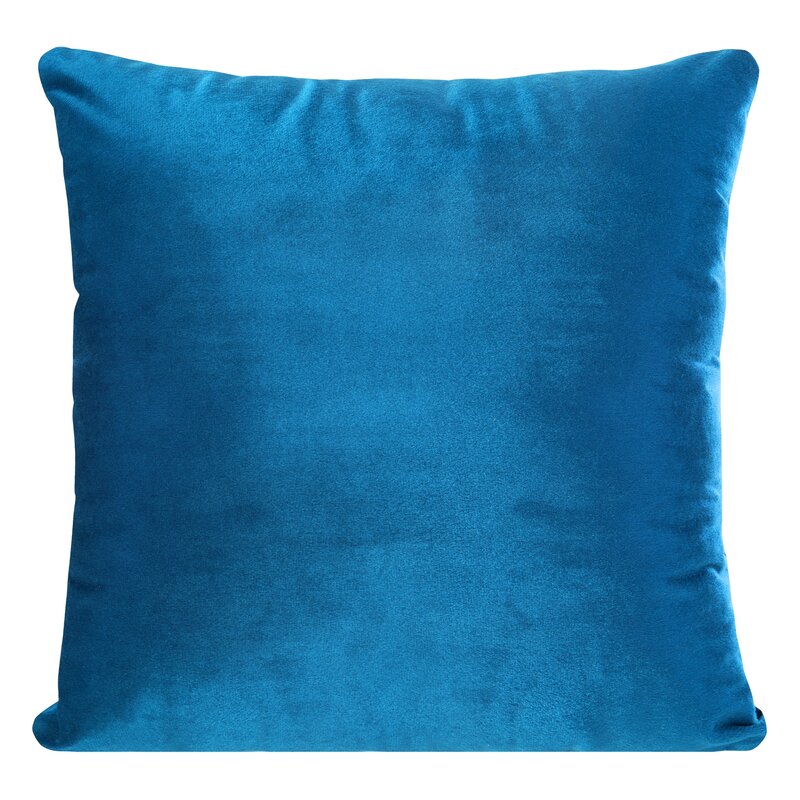 Poszewka velvet granatowa 40 x 40 cm – dodaje przytulności