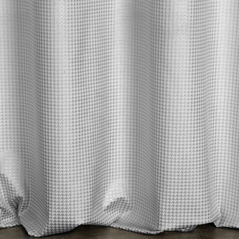 Zasłona gotowa Darcy srebrna 140 X 250 CM – do salonu i sypialni