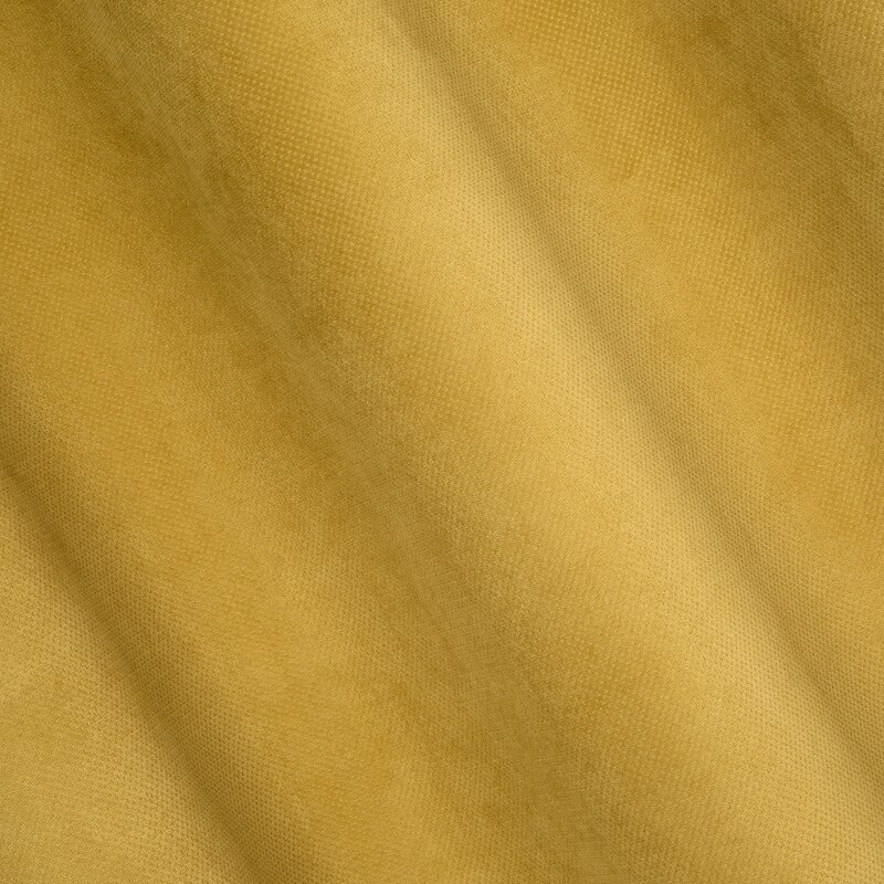 Zasłona gotowa Milo złota 140 X 250 cm – aksamitna, przytulna