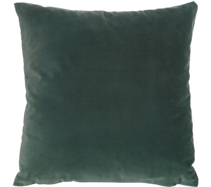 Poszewka velvet ciemno miętowa 45 x 45 cm – doda uroku wnętrzu