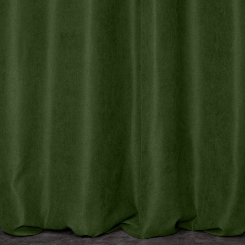 ZASŁONA GOTOWA ADA 140 X 250 CM ZIELONY