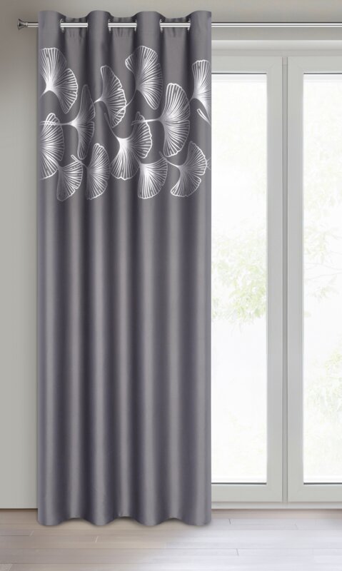 ZASŁONA GOTOWA HARMONY 140 X 250 CM GRAFITOWY
