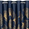 Zasłona gotowa Harmony granatowa 140 x 250 cm – zaciemniająca i trwała
