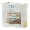 Komplet pościeli dziecięcej KID 11 biały 100 X 135 CM – delikatna dla skóry