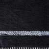 Ręcznik Viera czarny 50 x 90 cm – miękki i chłonny