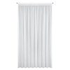 Firana gotowa Nicea biała 350 x 270 cm – rozjaśnia wnętrze