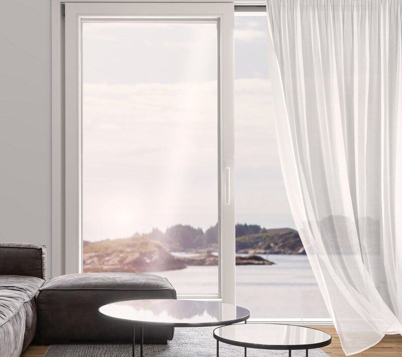 Firana gotowa Tamina biała 140 x 270 cm – rozprasza światło