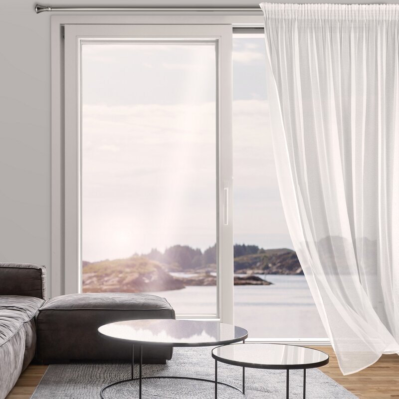 Firana gotowa Tamina biała 140 x 270 cm – rozprasza światło