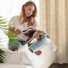 Zasłona gotowa Liren beżowa 140 x 250 cm – dodaje przytulności wnętrzu