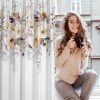 Zasłona gotowa Sendi biały 140 x 270 cm – wprowadza świeżość