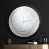 Zegar ścienny nowoczesny stalowy 60 x 5 cm – stylowy dodatek do salonu