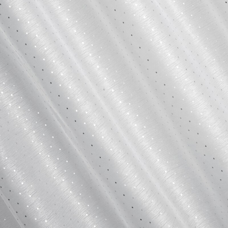 Firana gotowa Sibel biała 300 x 150 cm – rozjaśnia wnętrze