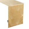 Obrus błyszczący Blink miodowy 35 x 140 cm – doda blasku stołowi