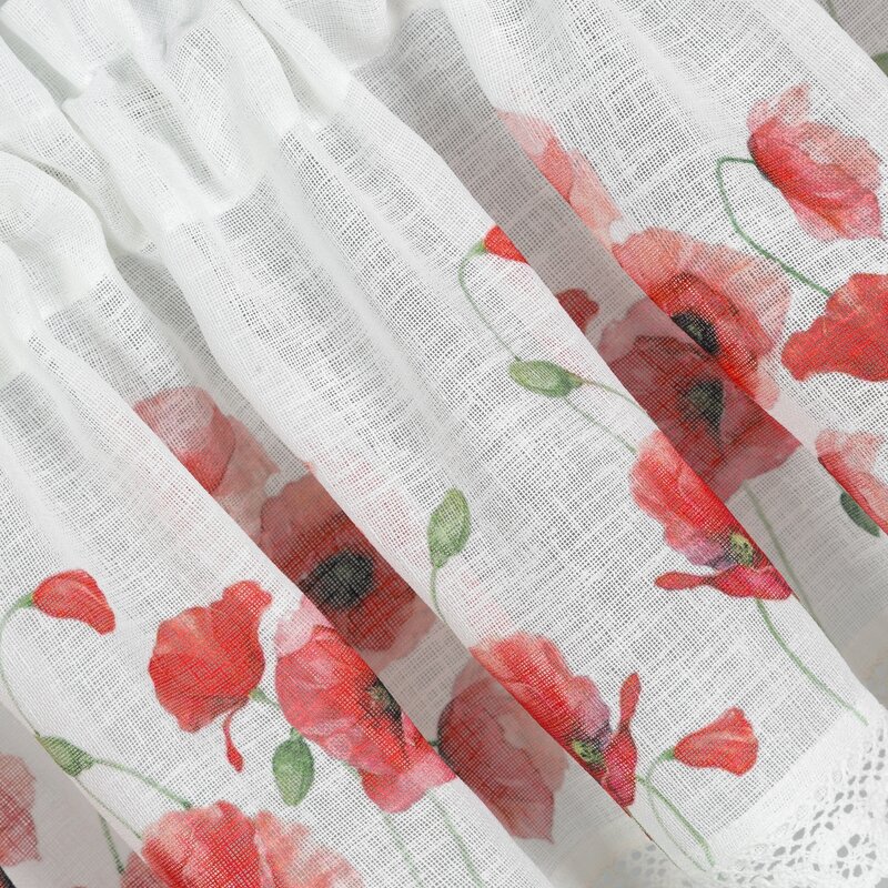 Firana gotowa Mari biała 150 x 30 cm – zapewni prywatność