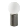 Lampa stołowa Aspen biała fi 16 x 22 cm – subtelne światło